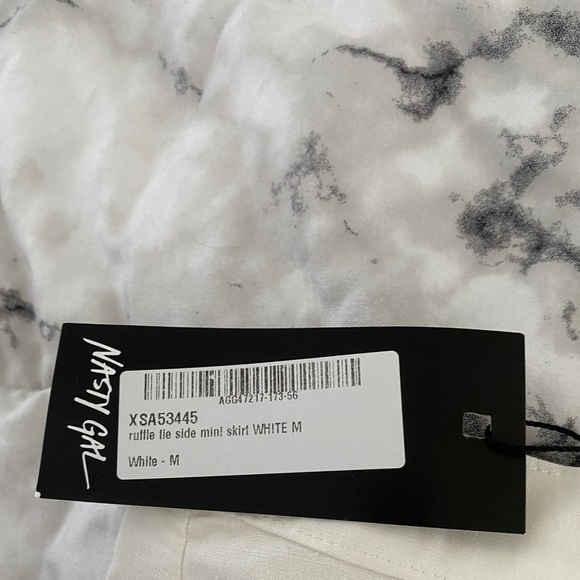 White Nasty Gal Wrap Skirt - Picture 5 of 5